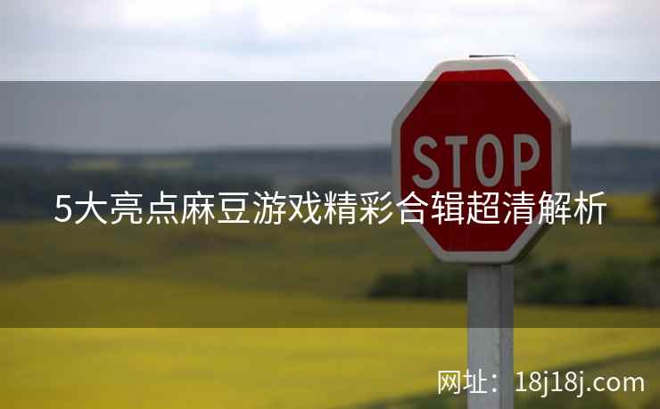 5大亮点麻豆游戏精彩合辑超清解析