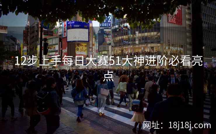 12步上手每日大赛51大神进阶必看亮点