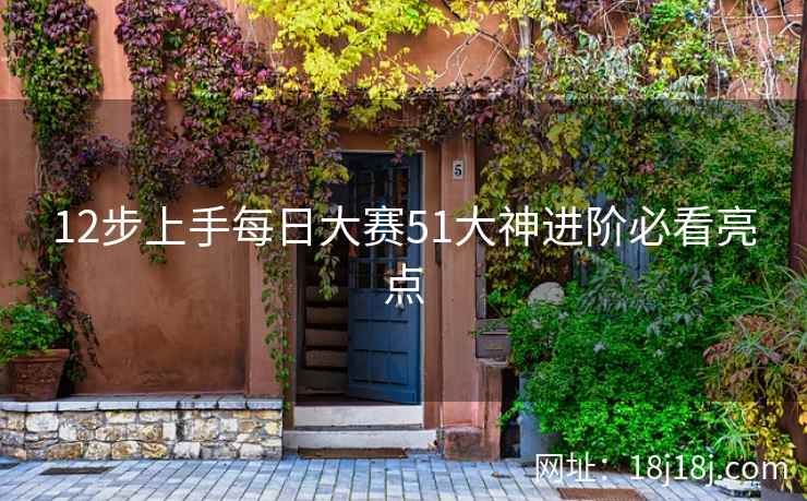12步上手每日大赛51大神进阶必看亮点
